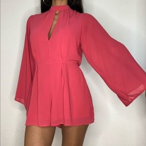 Short Pink Romper